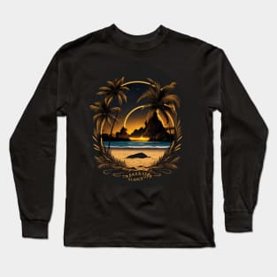 summer beach Long Sleeve T-Shirt